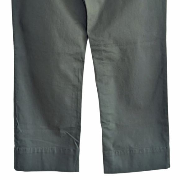 Loft Women's Olive Green Cotton Spandex Pants NWT Size 4 - Picture 5 of 11